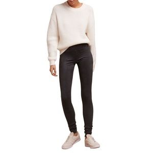 Wilfred Free Daria Faux Suede Leggings In Small